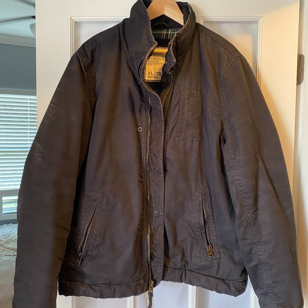 2008/2009 AMERICAN EAGLE Workwear Jacket in Navy Blue, size XL